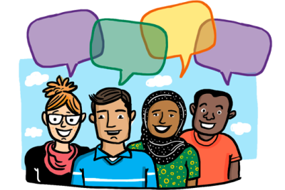 Íconos de conversación — análisis de diálogos y acciones del guión